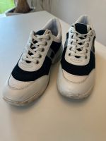 Love Moschino Damen Sneaker Gr 39 weiß/blau Bayern - Barbing Vorschau