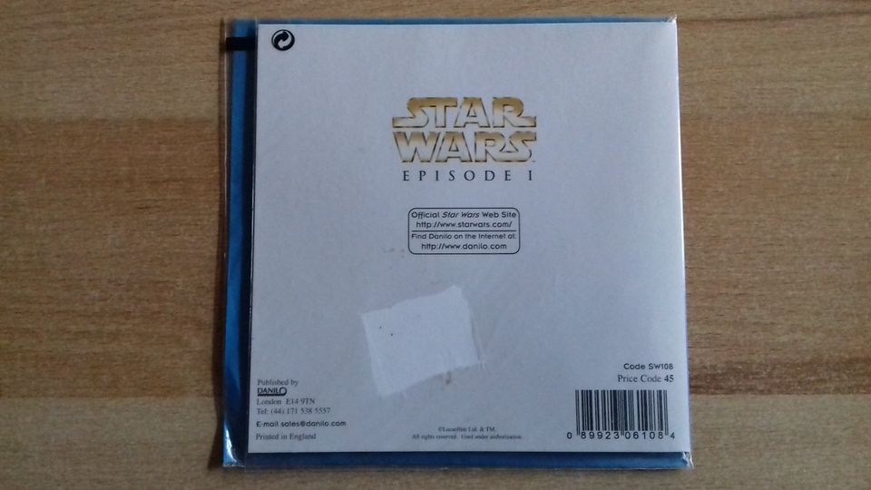 Star Wars, Episode 1. (neu) original verpackt Stück 7 € Bild Post in Mönchengladbach