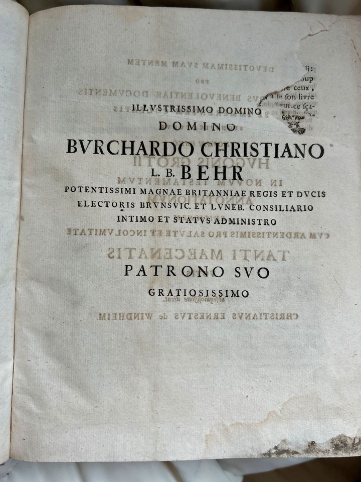 Jahr 1755 antikes Buch antiquarisch in Chemnitz