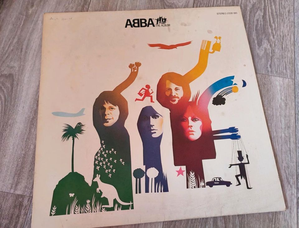 ABBA The Album Schallplatte 1977 in Goldkronach