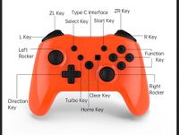 Wireless Controller For Nintendo Switch Pro Gamepad Turbo Nordrhein-Westfalen - Hagen Vorschau