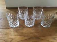 5 Whiskygläser top Wassergläser ornament Glas wie neu Hessen - Steinau an der Straße Vorschau