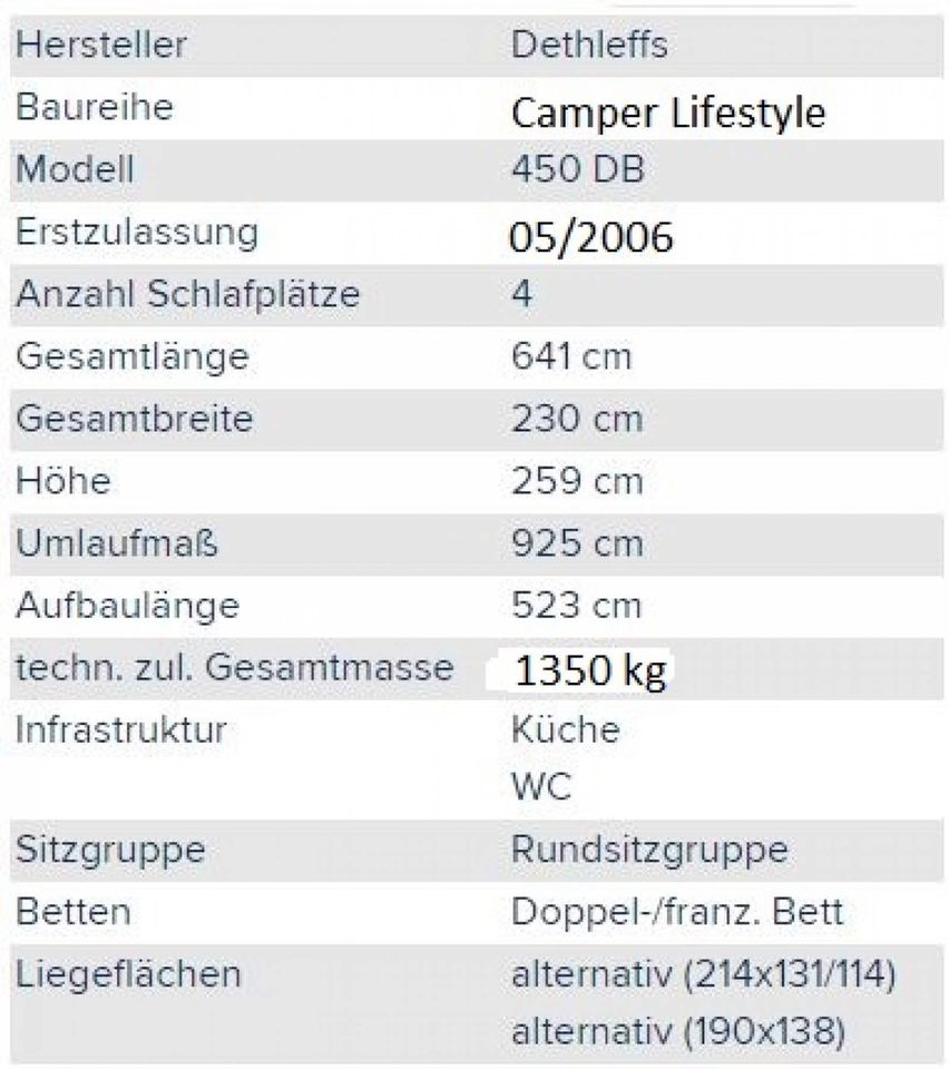 Dethleffs Camper Lifestyle 450 DB Doppelbett Mover-NEU Vorzelt in Neulußheim
