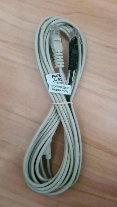 Original AVM Fritz!Box DSL Telefon Kabel RJ45 Y Kabel 4 m - NEU in Burg (Dithmarschen)