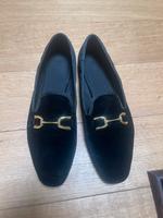 ZARA FLATS BALLERINAS SCHUHE SAMT SCHNALLE LOAFER GR 40 Altstadt-Lehel - München/Lehel Vorschau