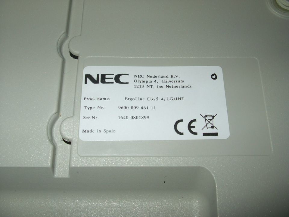 Philips NEC Ergoline D325-4 grau Digitales Systemtelefon *NEU* in Rüdesheim am Rhein