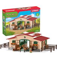 Schleich Set Pferdestall und Wohnhaus mit Pferdeboxen Nordrhein-Westfalen - Heinsberg Vorschau