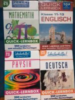 4 Quick Lernbox Schülerhilfe Abitur Physik Deutsch Mathe Englisch Brandenburg - Spremberg Vorschau