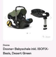 Doona+ Babyschale inkl. ISOFIX- Basis Sachsen - Werdau Vorschau