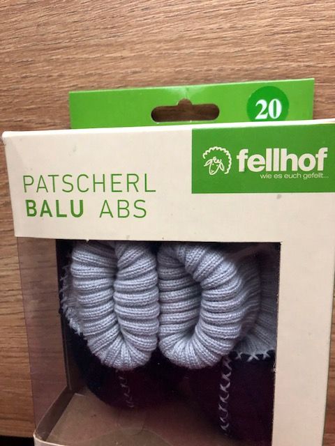 Baby Lammfell Schuhe, Fellhof, Patscherl Balu ABS, Gr. 20 in Neuwied