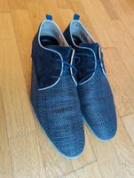 Floris Van Bommel, blau geflochtene Lederschuhe, 10,5 Düsseldorf - Pempelfort Vorschau