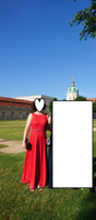 Abendkleid in ROT mit Glitzersteinen, Gr. 38 Berlin - Tempelhof Vorschau