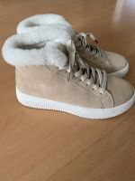 Winter Damen Schuhe /Leder/Naturfell/Gr.39/beige Bayern - Altdorf Vorschau