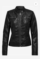 Only Damen Lederjacke Gr. M/42 top Metal Guns Roses Bayern - Coburg Vorschau