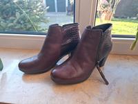 bonita Stiefelette bordeaux rot gr. 38 Absatz 6cm schlange leder Bayern - Gersthofen Vorschau