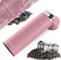 Thermosflasche + Tee/Früchte Sieb-INFUSER rosa Baden-Württemberg - Birkenfeld Vorschau