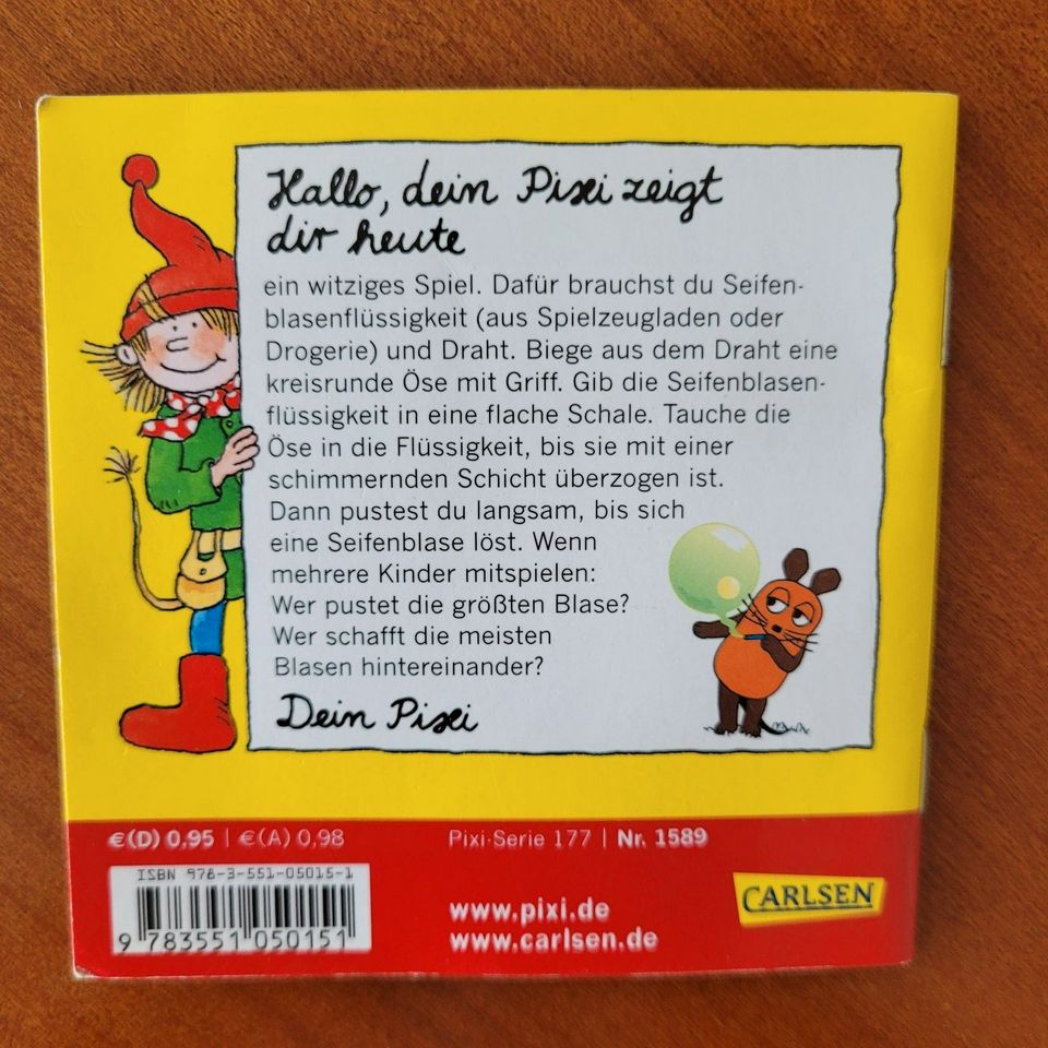 Die Maus - Seifenblasenträume PIXI Buch Nr. 1589 Serie 177 in Viersen