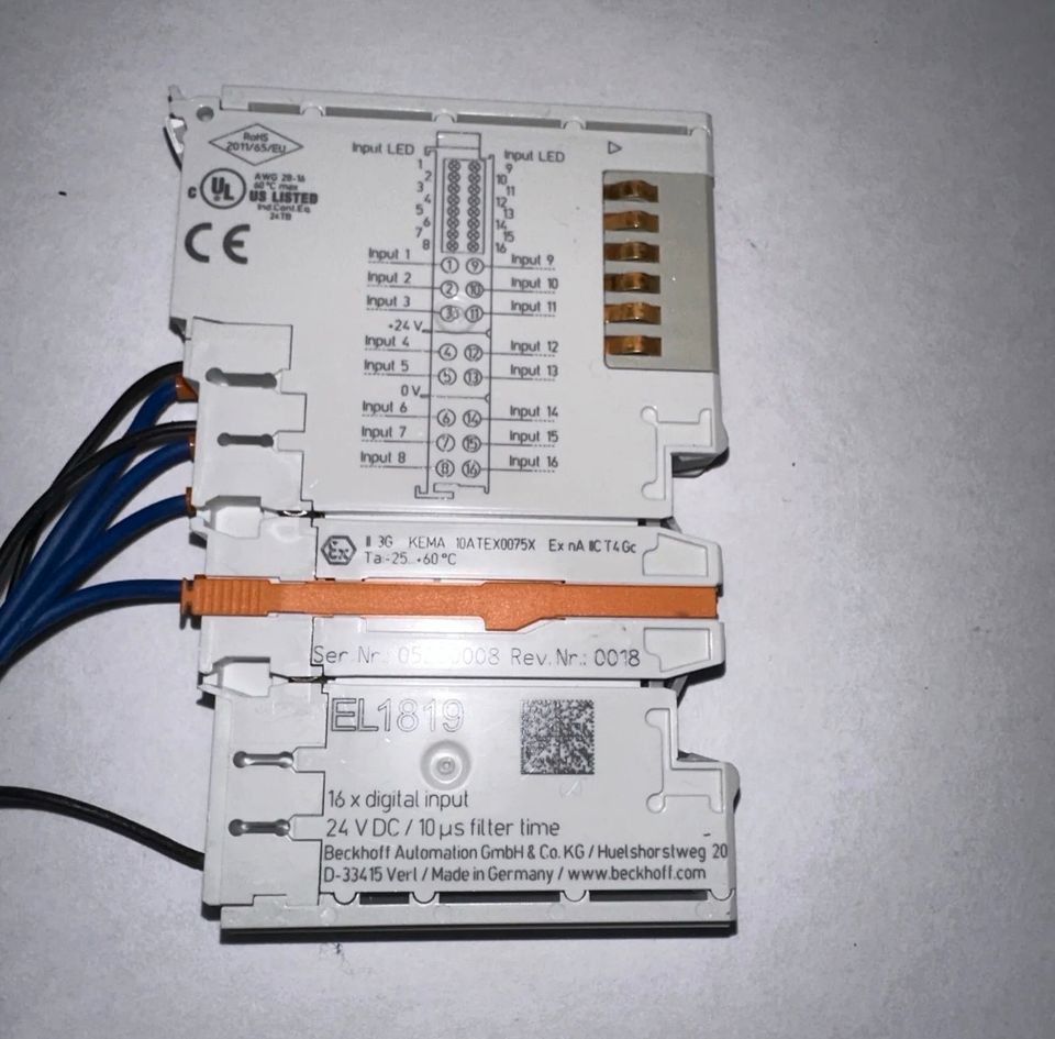 Beckhoff EL1819 16x Digital Input in Raunheim