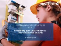 Ausbildung zum Elektroniker für Betriebstechnik (m/w/d) | Hohenb Kr. München - Hohenbrunn Vorschau