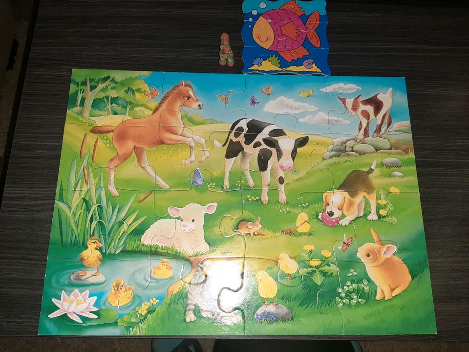 Puzzle Puzzlebücher von 2 bis 3 Jahre verschiedene Motive in Obergurig