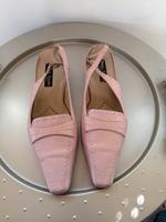 Paul Green Slingback rosa Leder kleiner Absatz Gr. 40 /6,5 NEUW Nordrhein-Westfalen - Viersen Vorschau
