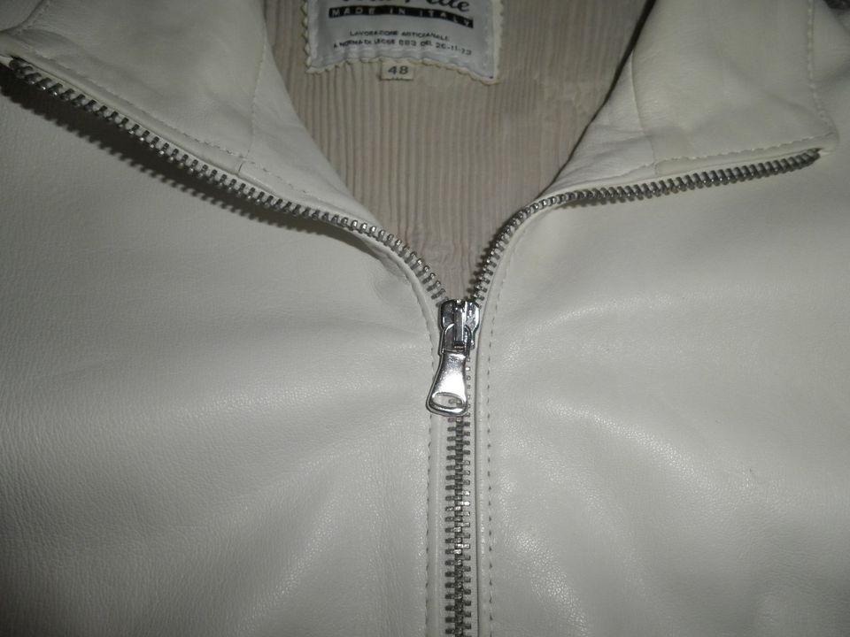 Lederjacke Vera Pelle Gr.48  Made in Italy in Saarbrücken