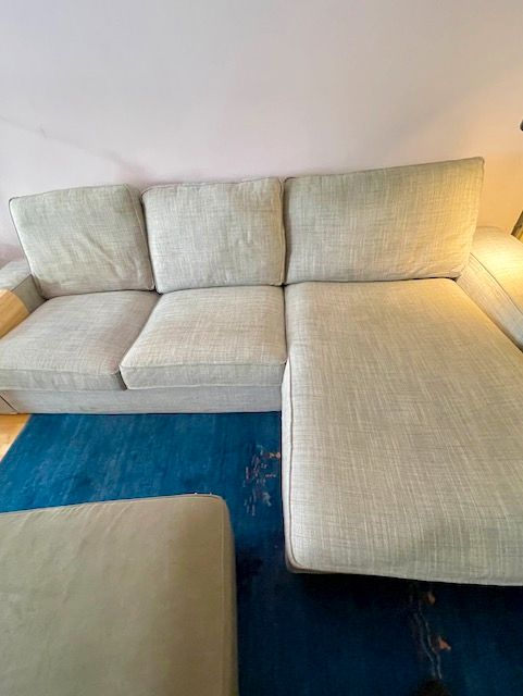 Kivik Sofa - Dreisitzer mit Recamiere in Karlsruhe