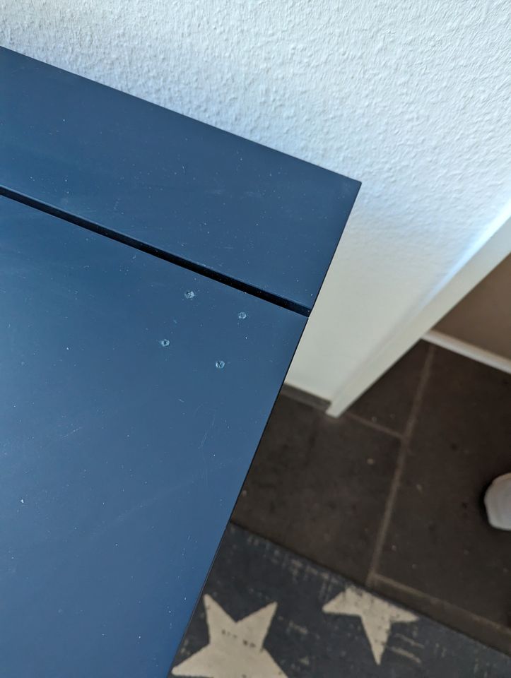 IKEA Alex Schreibtisch - blau - gebraucht - an Selbstabholer in Grevenbroich