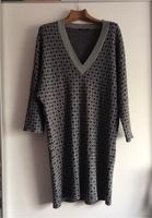 Stefanel Damen Strick Kleid Neu Gr M Mehrfarbig mit Muster Wolle West - Nied Vorschau