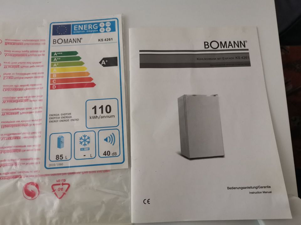 Kühlschrank mit Gefrierfach Bomann KS 4261 A+ in Mainz