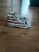 Sneaker / Chucks Gr.39 Motiv USA aus Stoff walkx teens Niedersachsen - Wischhafen Vorschau