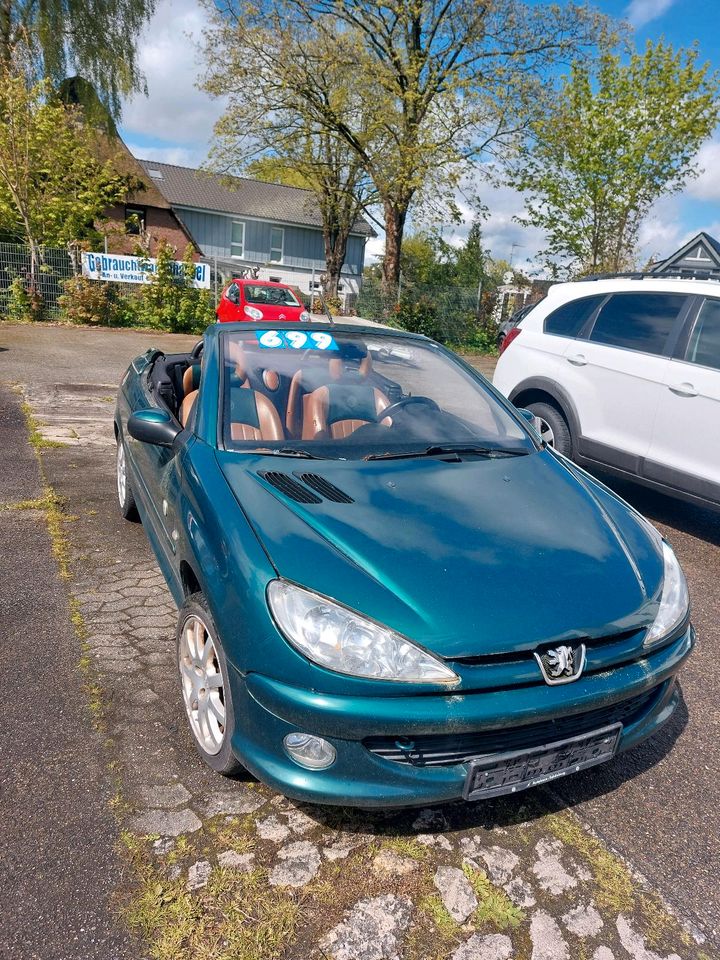 Peugeot 206 CC, Roland Garros, ohne Tüv für Selbermacher in Neumünster