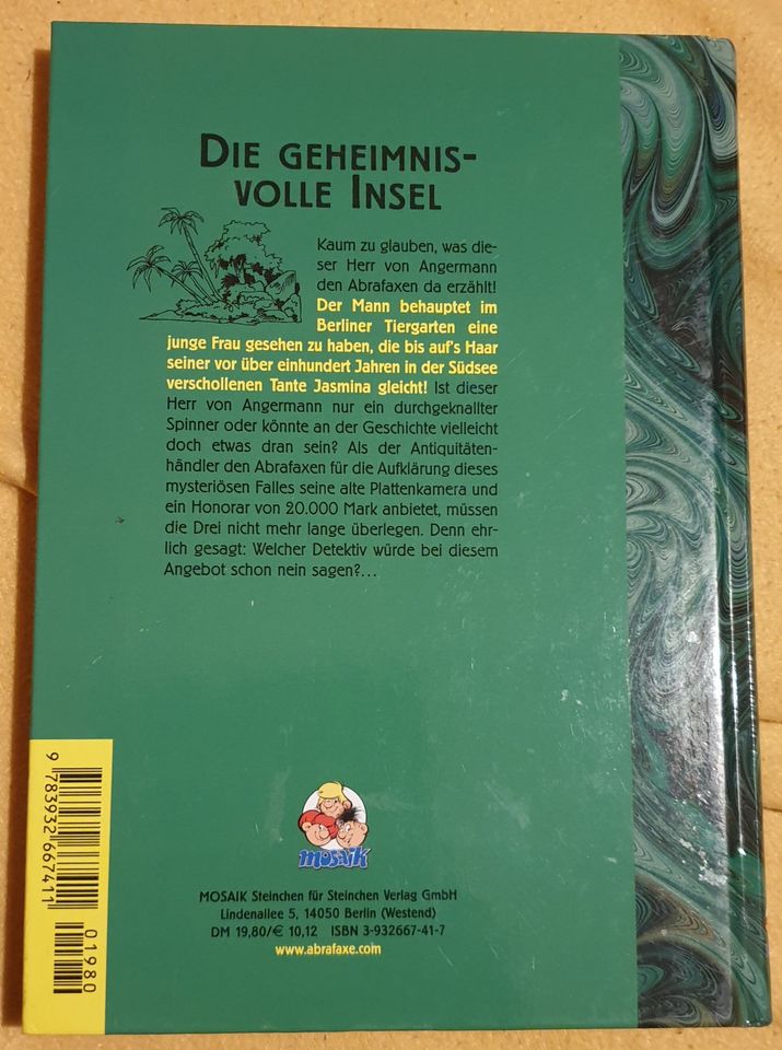 Die Abrafaxe und das Lebenselixier - Die geheimnisvolle Insel in Greiz