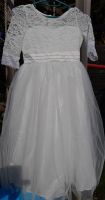 Kleid Kommunion Erstkommunion Fest Hochzeit Blumenmädchen 134/140 Niedersachsen - Braunschweig Vorschau