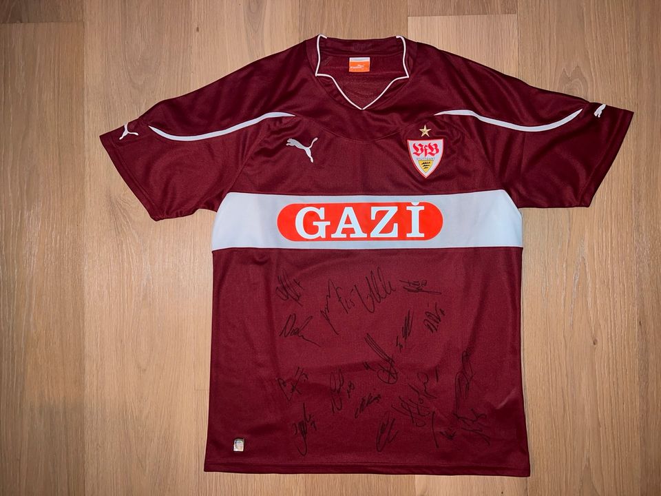 *NEU* VfB Stuttgart Trikot mit Autogrammen signiert in Hamburg