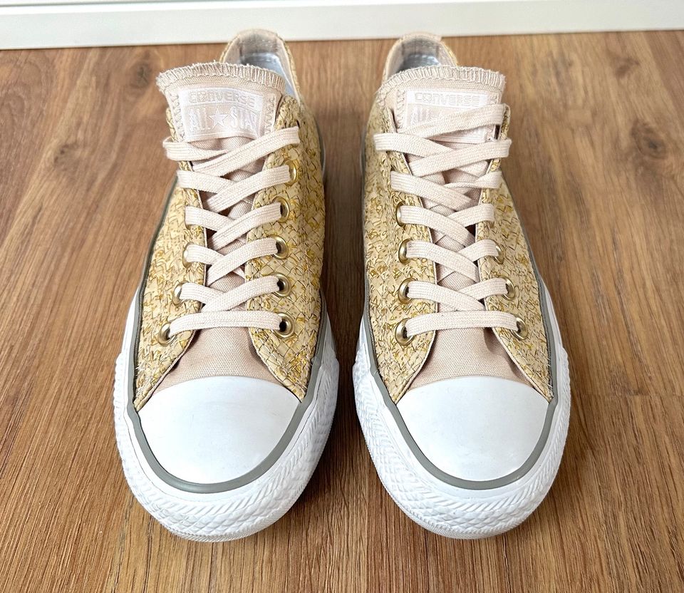 Converse AllStar low Chucks gold beige 37.5 UK5 Edition mit OVP in Düsseldorf