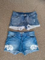 2 Stk kurze Jeans Shorts Gr 40 Vorpommern-Rügen - Landkreis - Niepars Vorschau