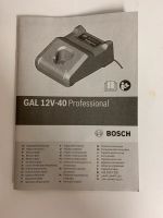 Bosch GAL 12V-40 Professional Bedienungsanleitung Niedersachsen - Burgdorf Vorschau