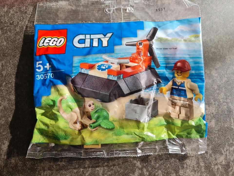 Lego City 30570 neu Luftkissenboot für Tierrettungen in Duisburg