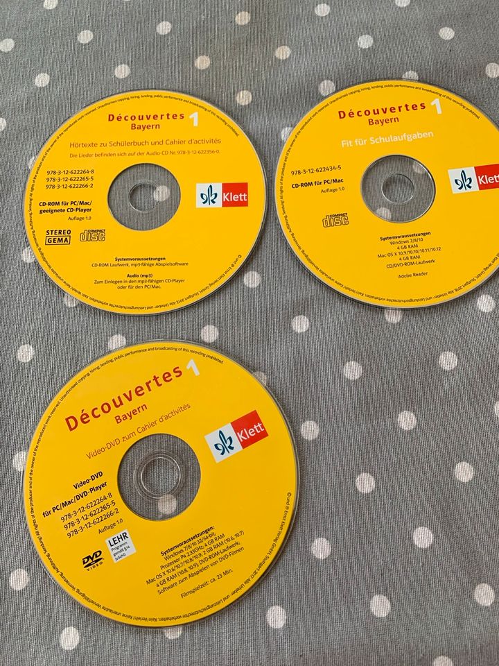 Französisch ❤️ Decouvertes 1 Bayern ❤️ CD Rom in Reichertshofen