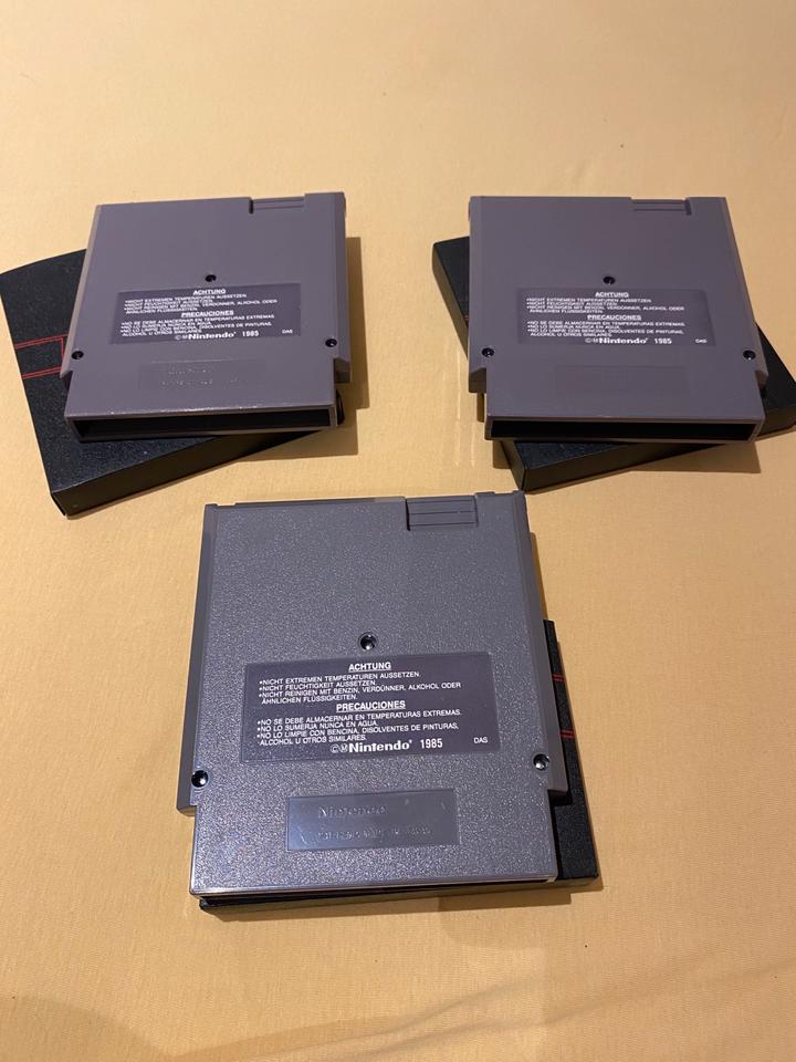 ⭐️ 3 Spiele für Nintendo NES 1985 Soccer, World Cup, Slalom in Gerolzhofen