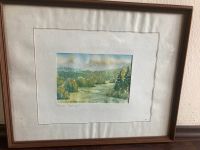 Bild Aquarell Landschaft Bayern - Roth Vorschau