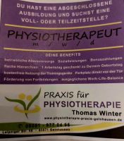 Physiotherapeut/-in dringend gesucht Hessen - Gelnhausen Vorschau
