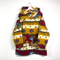 Vintage Fleece Jacke Gr.L Hoodie Bunt 90er 90s y2k Retro Nordrhein-Westfalen - Gronau (Westfalen) Vorschau