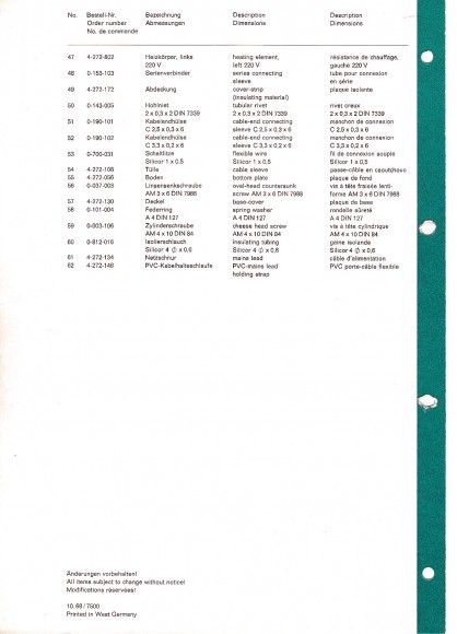 Braun HT-2 HT2 Toaster - Ersatzteil- und Service-Handbuch gesucht in Ginsheim-Gustavsburg