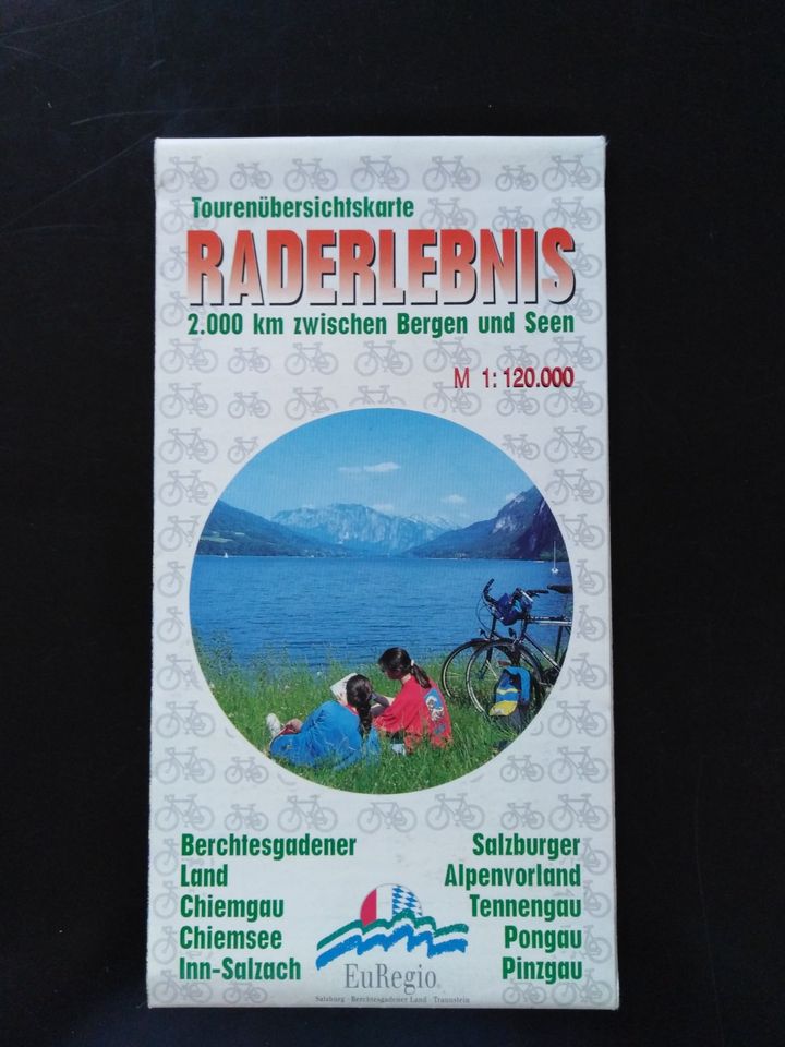 Tourenübersichtskarte RADERLEBNIS 2.000 km zwischen Bergen & Seen in Trogen