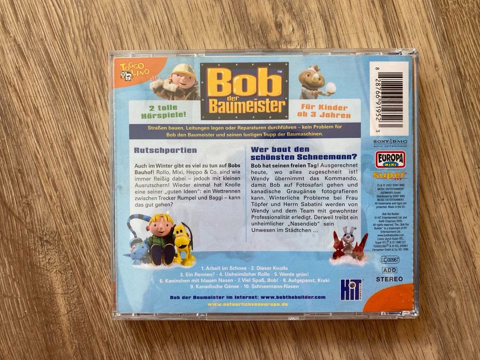 Bob der Baumeister CDs, je 1,50€ in Sinzig
