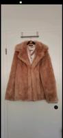 Damen Kunst Fell Jacke 42 XL neu etikett rosa rose pink kragen Hessen - Heusenstamm Vorschau