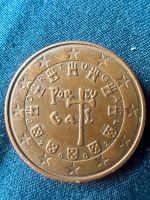 5 Cent Münze Portugal 2002 sehr selten Nordrhein-Westfalen - Lengerich Vorschau