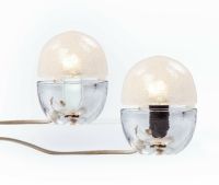 Ankauf von Tischlampe Glas Tischleuchte Design Tisch Lampe 70er Hessen - Niederdorfelden Vorschau